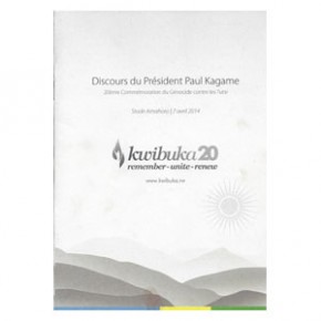 Kwibuka20: Discours du Président Paul Kagame Kwibuka20: Discours du Président Paul Kagame