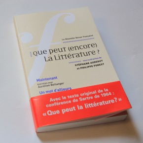La Nouvelle Revue française : "Que peut (encore) la littérature?" - n°609 La Nouvelle Revue française : "Que peut (encore) la littérature?" - n°609