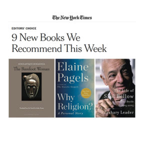 The New York Times : “9 New Books We Recommend This Week.” The New York Times : “9 New Books We Recommend This Week.”