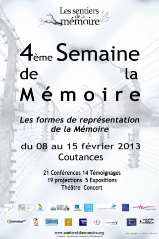 affiche semaine memoire 2013 Coutances