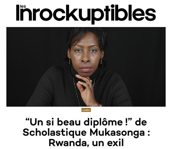 Les Inrocks : Rwanda, un exil - Scholastique Mukasonga