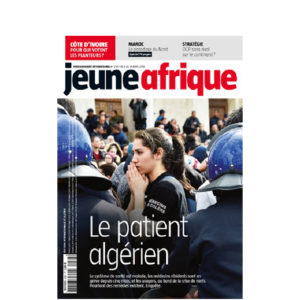 Couverture de l'hebdomadaire Jeune afrique de la smaine du 8 au 15 avril 2018